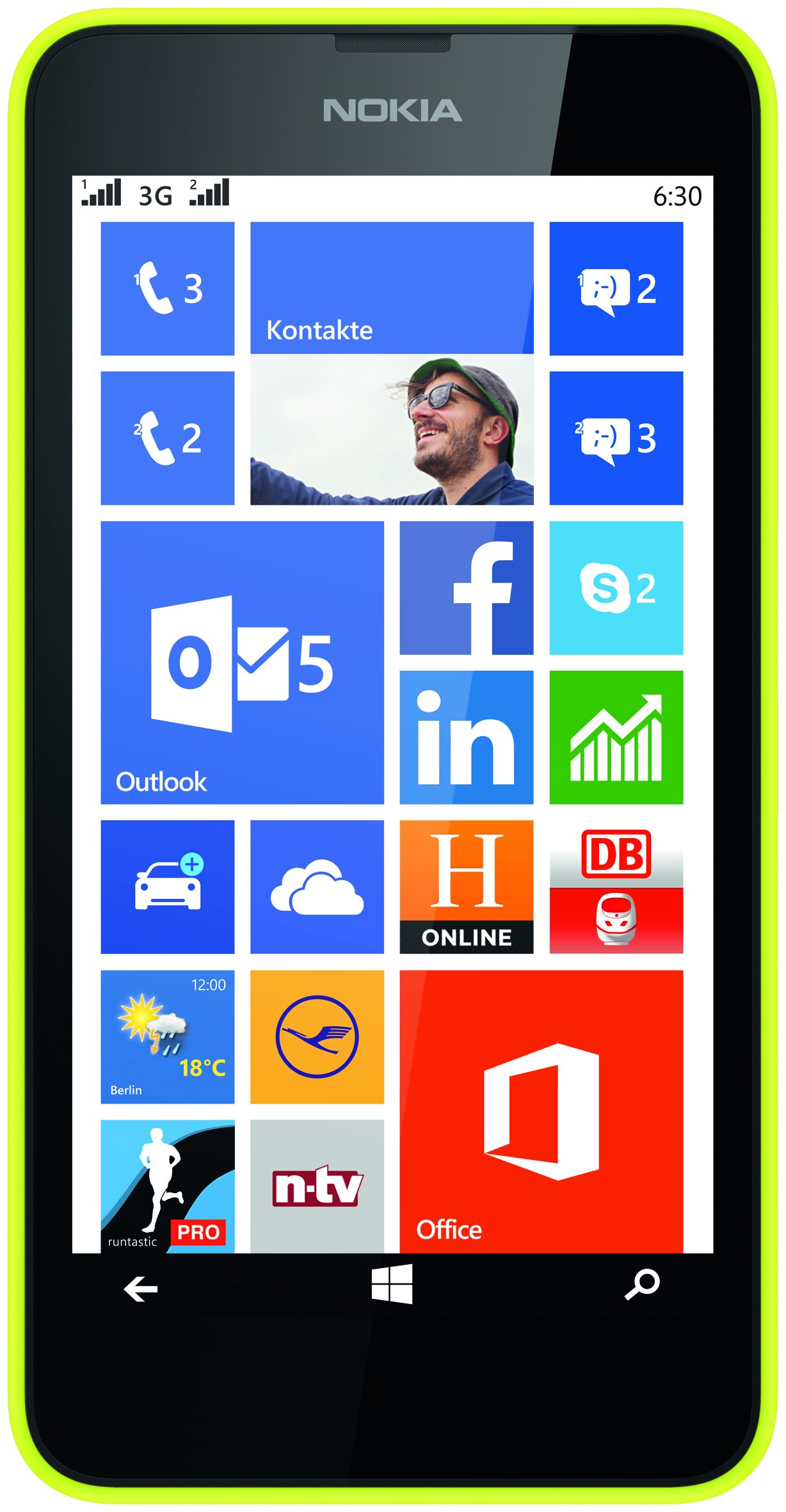 Nokia Lumia 630 Dual SIM Resim 2