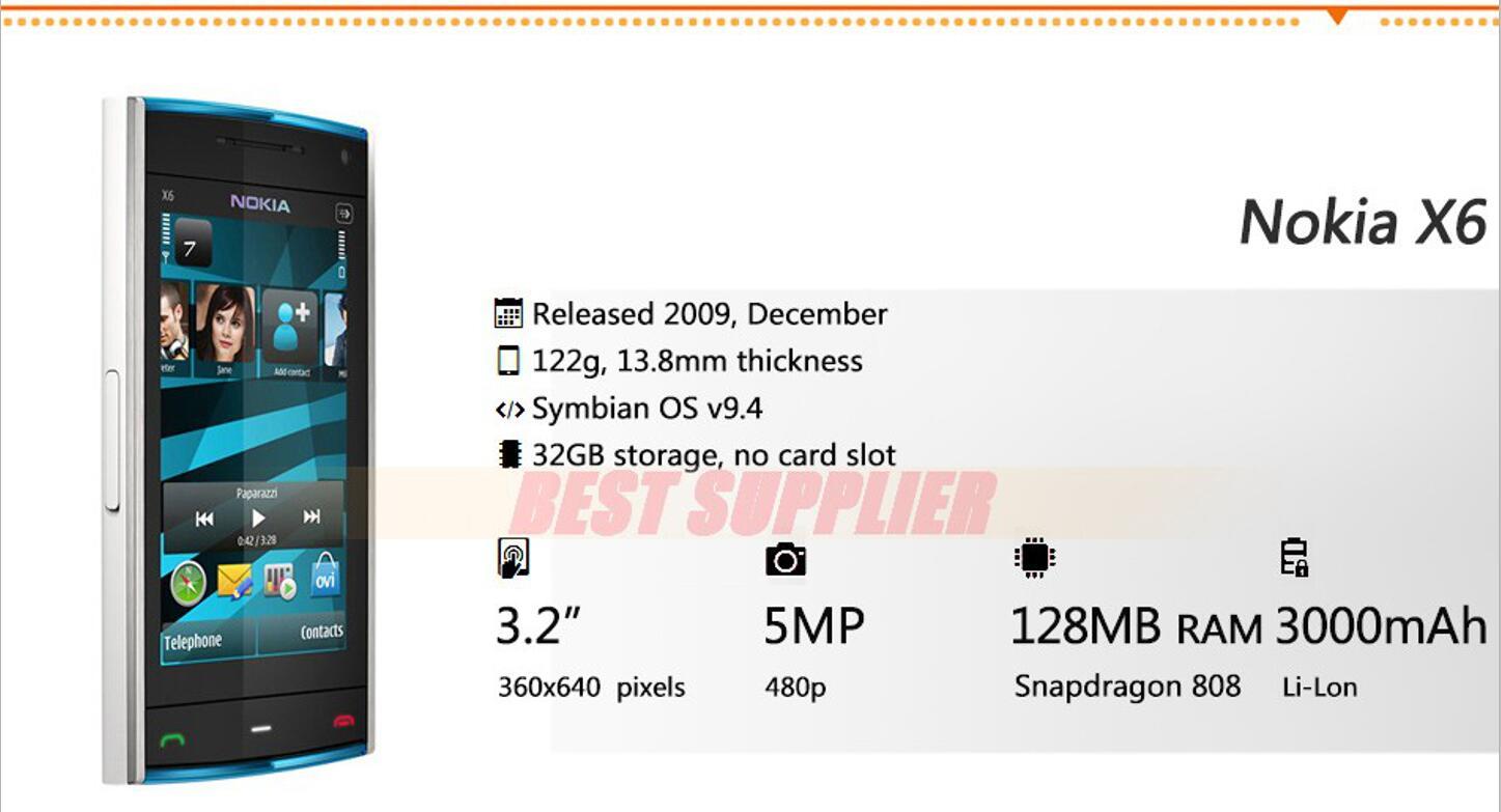 Nokia X6 8GB (2010) Resim 5