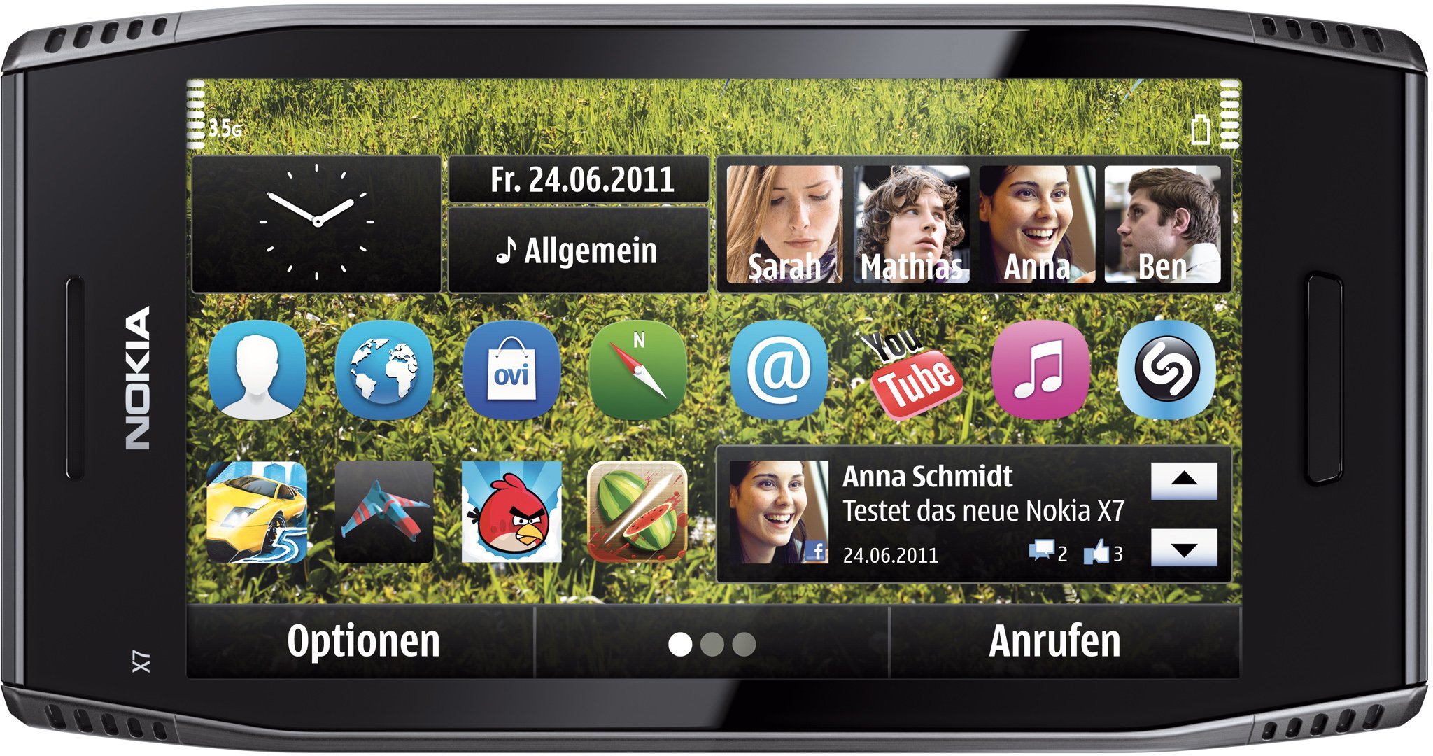 Nokia X7-00 Resim 3