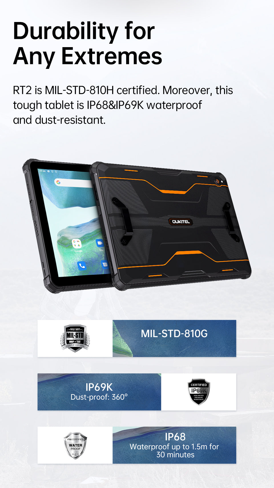 Oukitel RT2 Resim 2