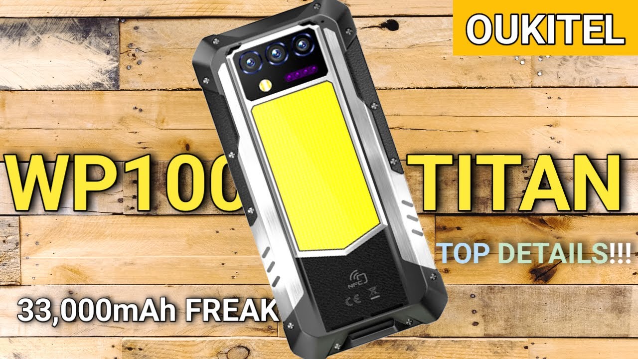 Oukitel WP100 Titan Resim 5