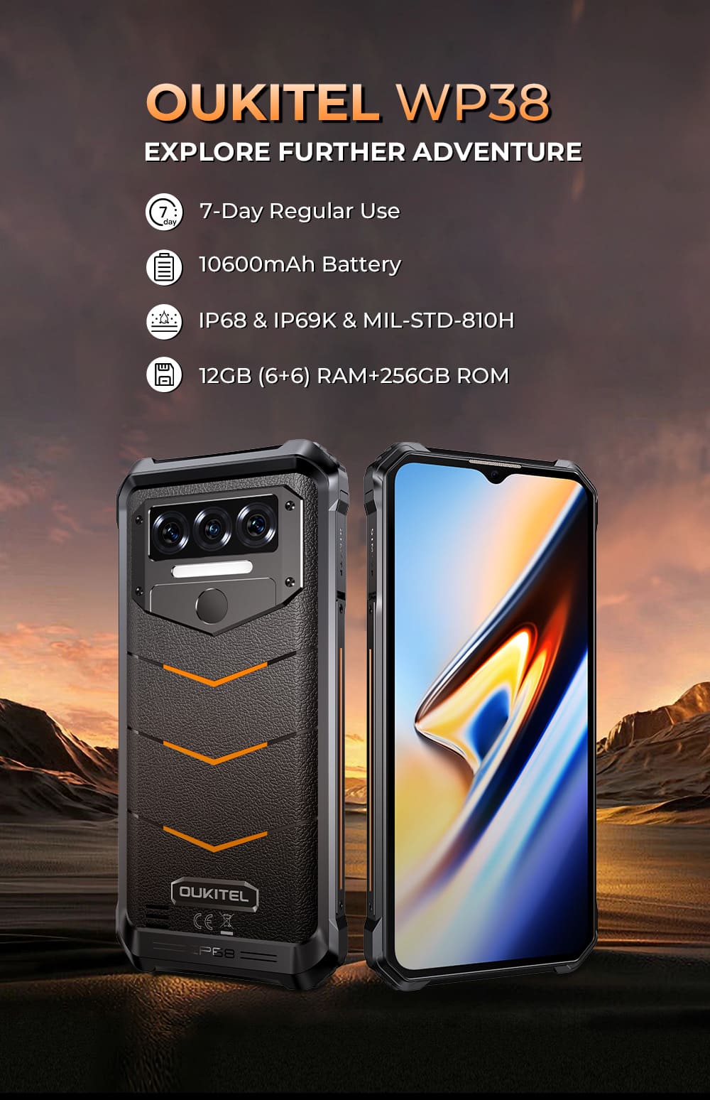 Oukitel WP38 Resim 1