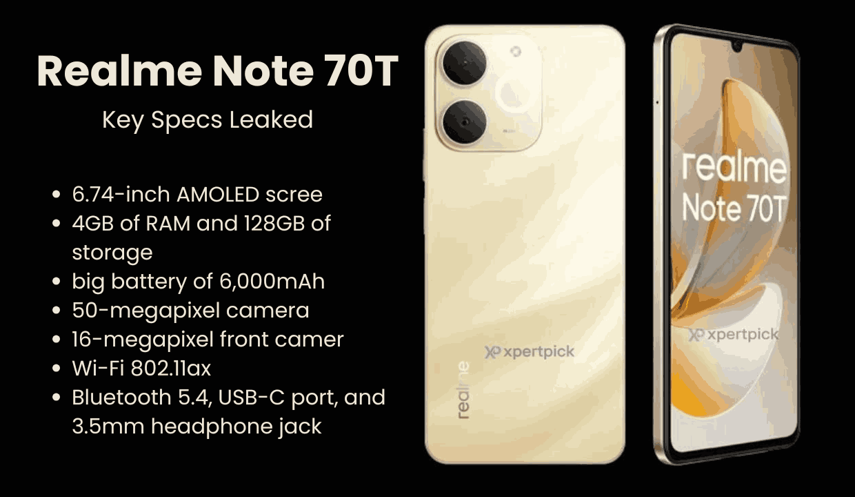 Realme Note 70T Resim 5