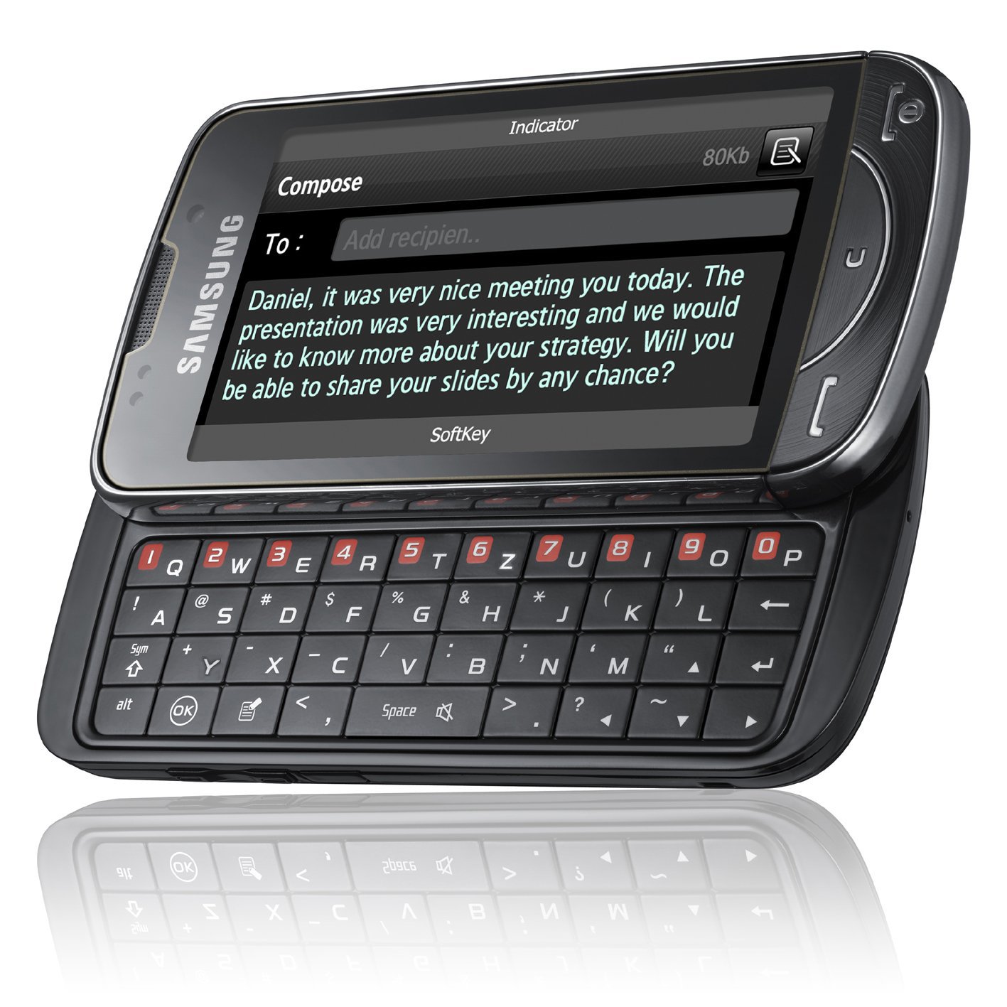 Samsung B7610 OmniaPRO Resim 2