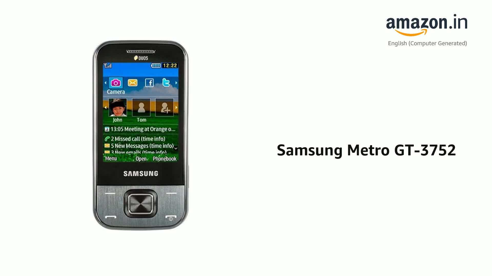 Samsung C3752 Resim 3