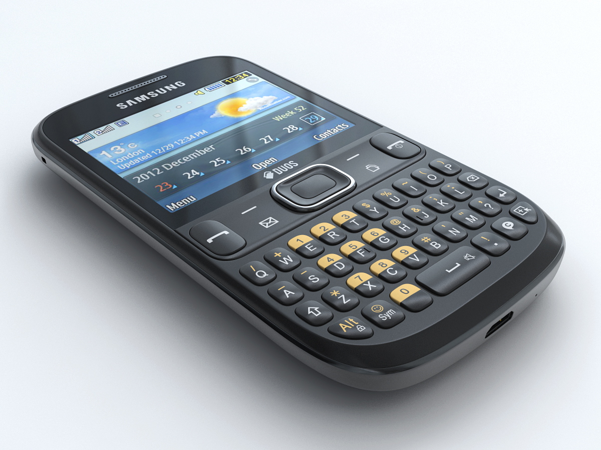 Samsung Ch@t 333 Resim 3