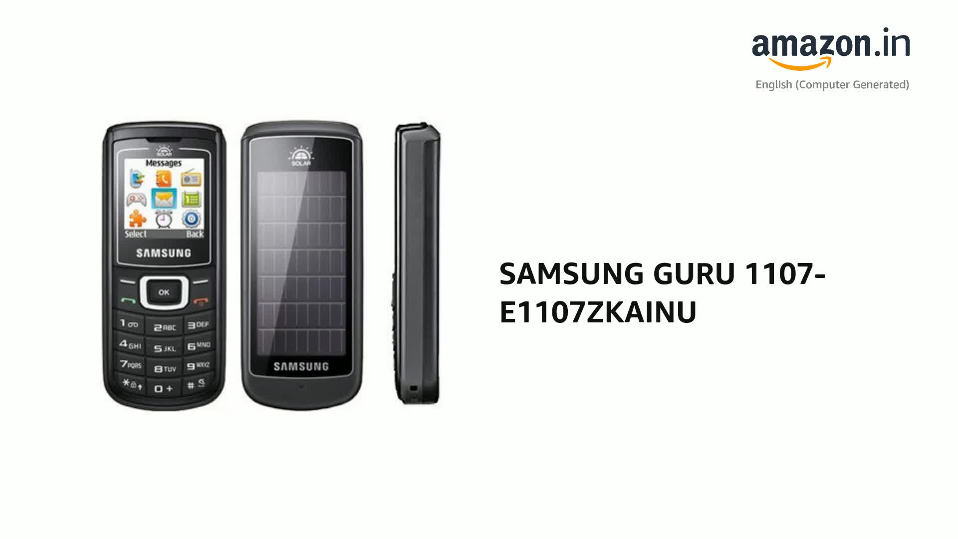 Samsung E1107 Crest Solar Resim 2
