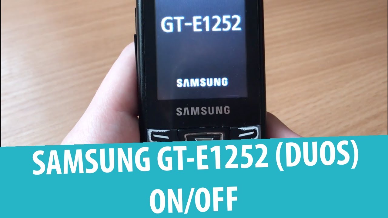 Samsung E1252 Resim 5