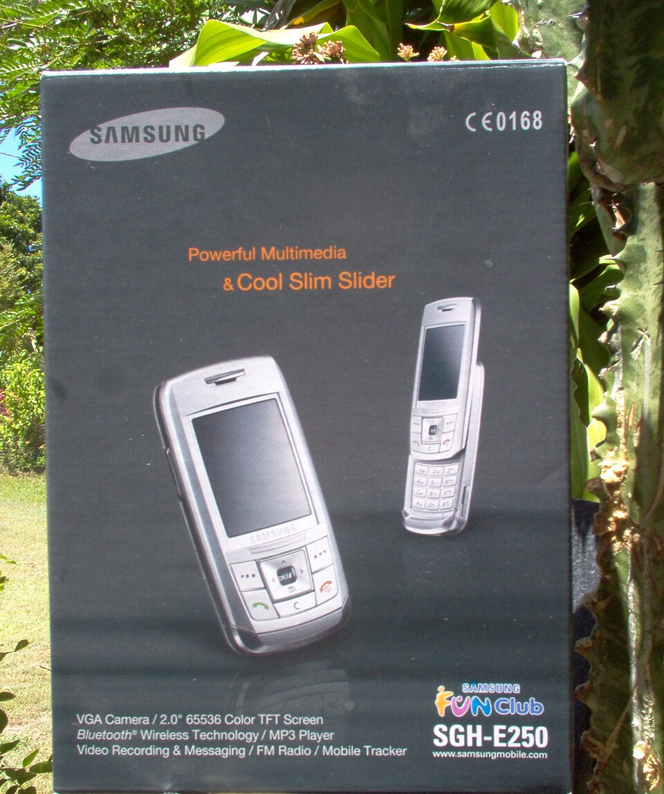 Samsung E250 Resim 2