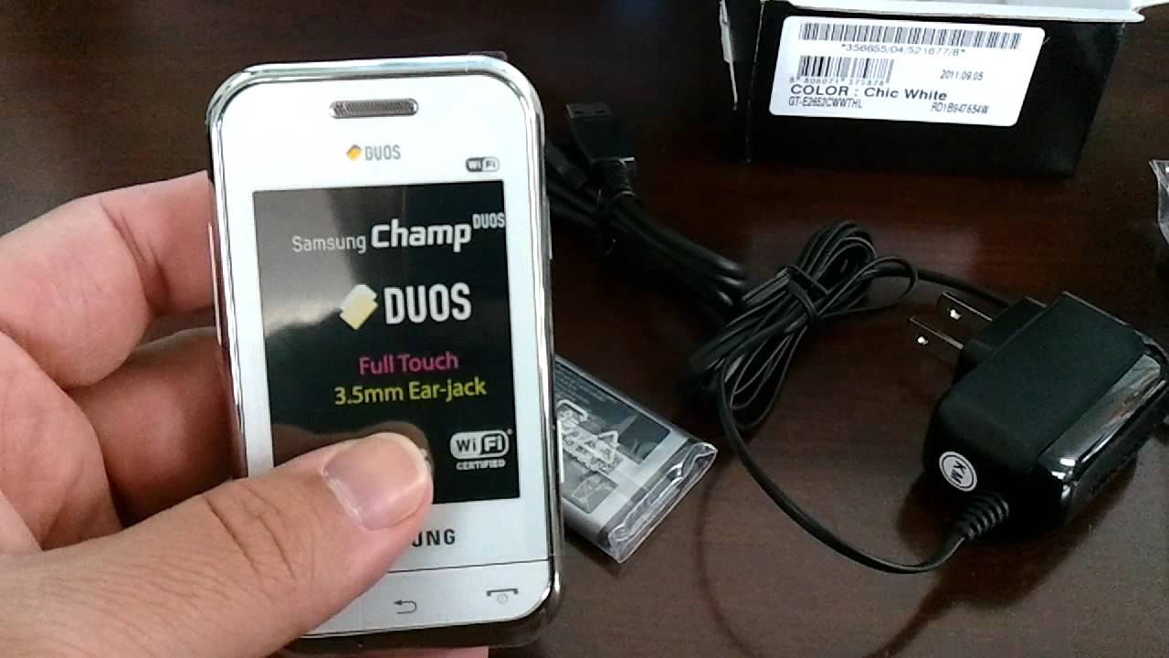 Samsung E2652W Champ Duos Resim 3