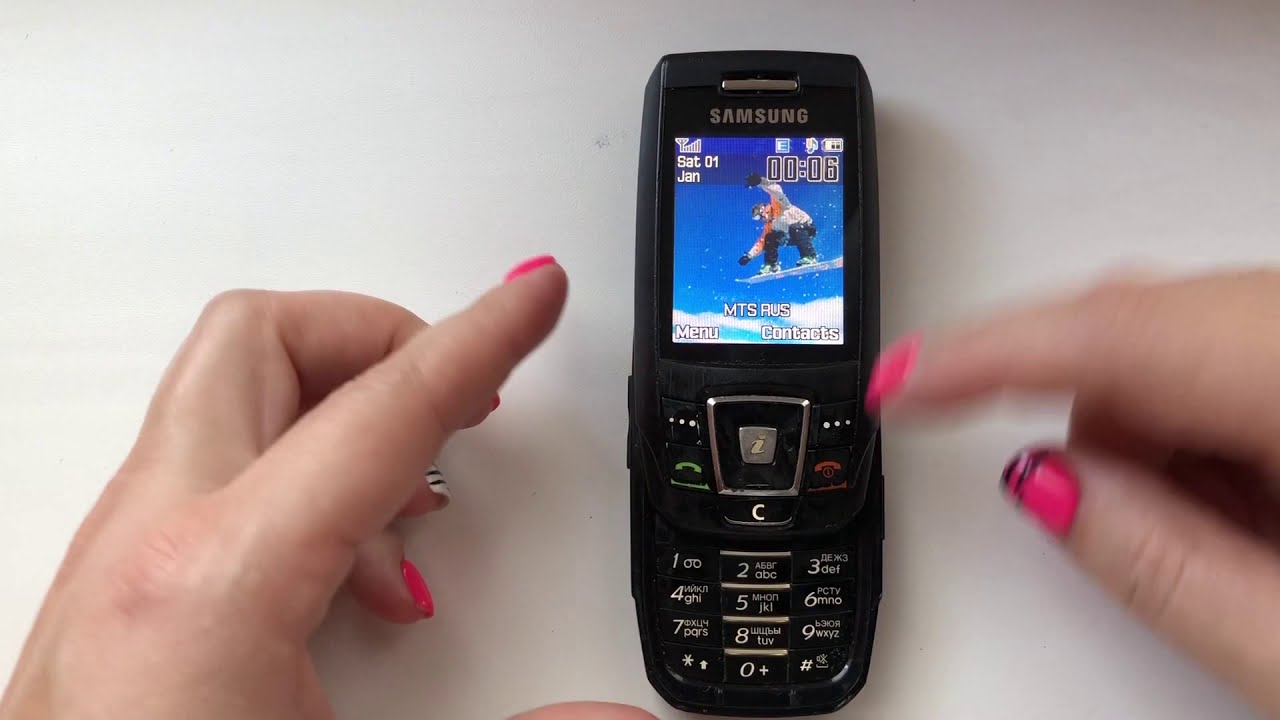 Samsung E390 Resim 4