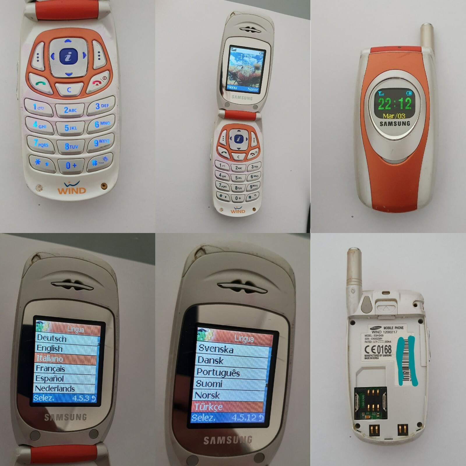 Samsung E400 Resim 2