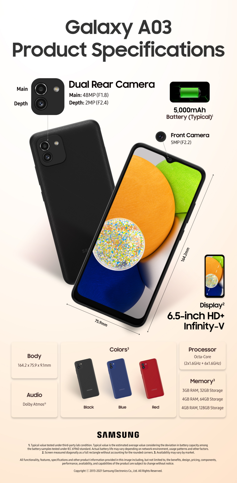 Samsung Galaxy A03 Core Resim 2