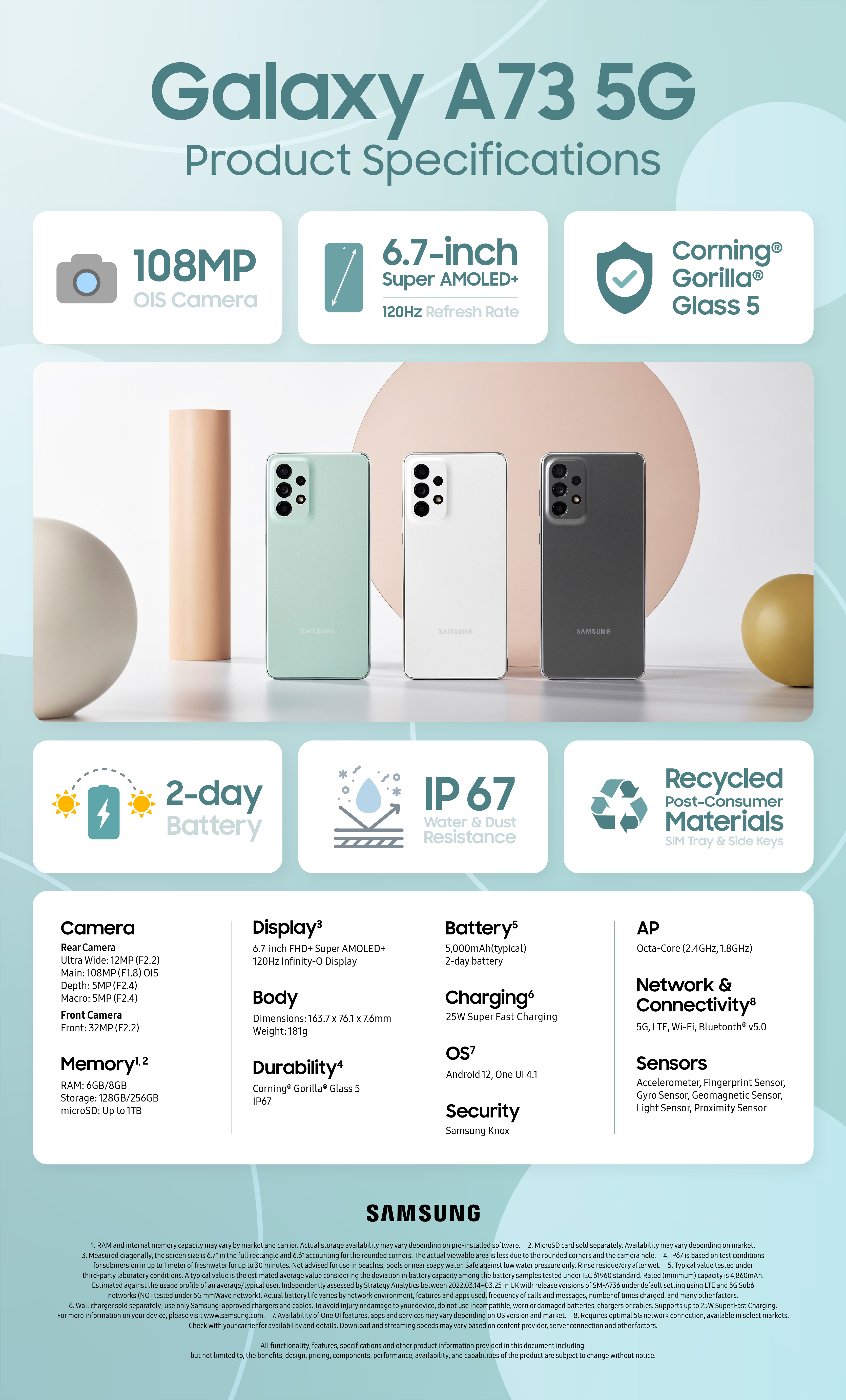 Samsung Galaxy A73 5G Resim 4
