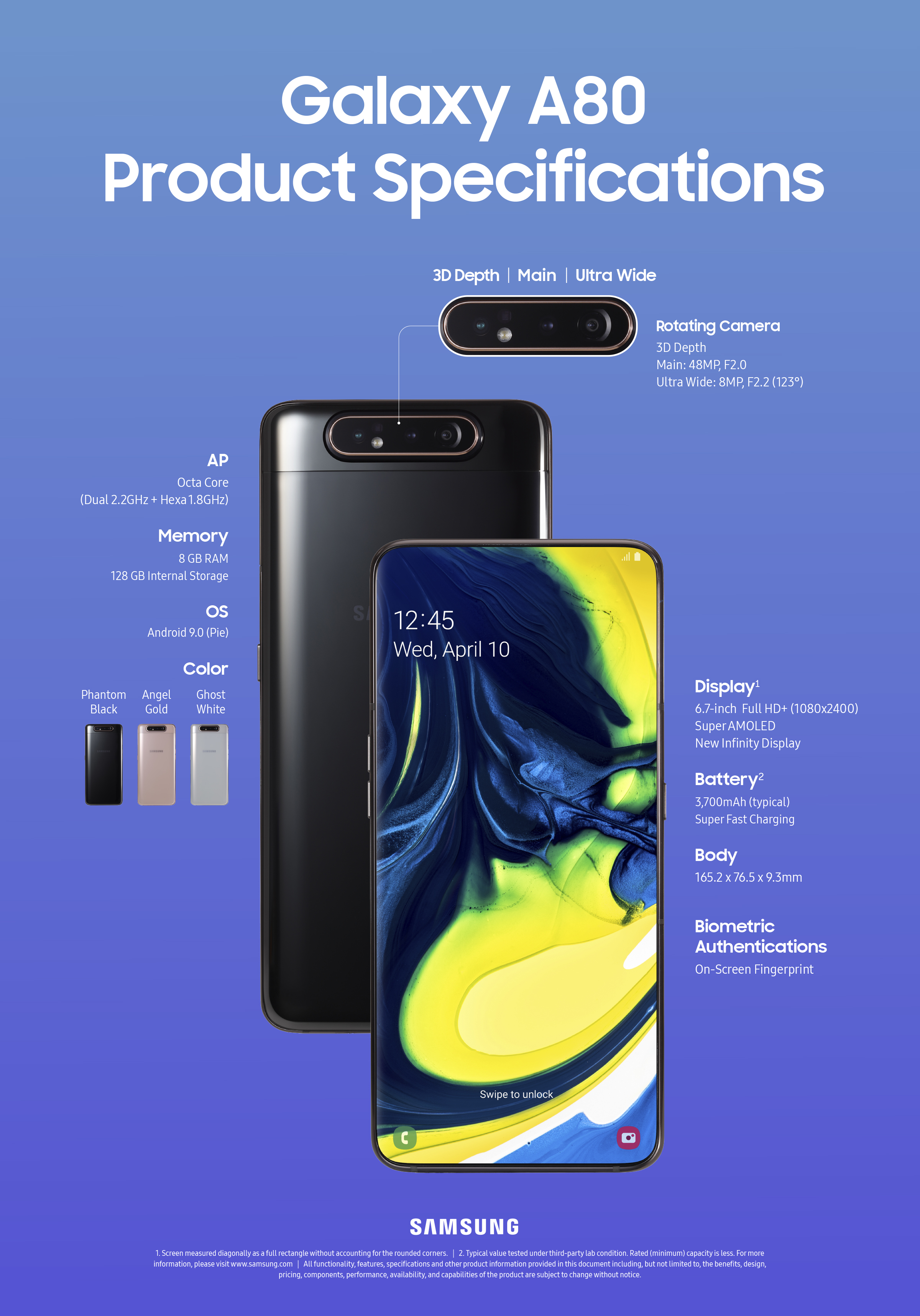 Samsung Galaxy A80 Resim 5
