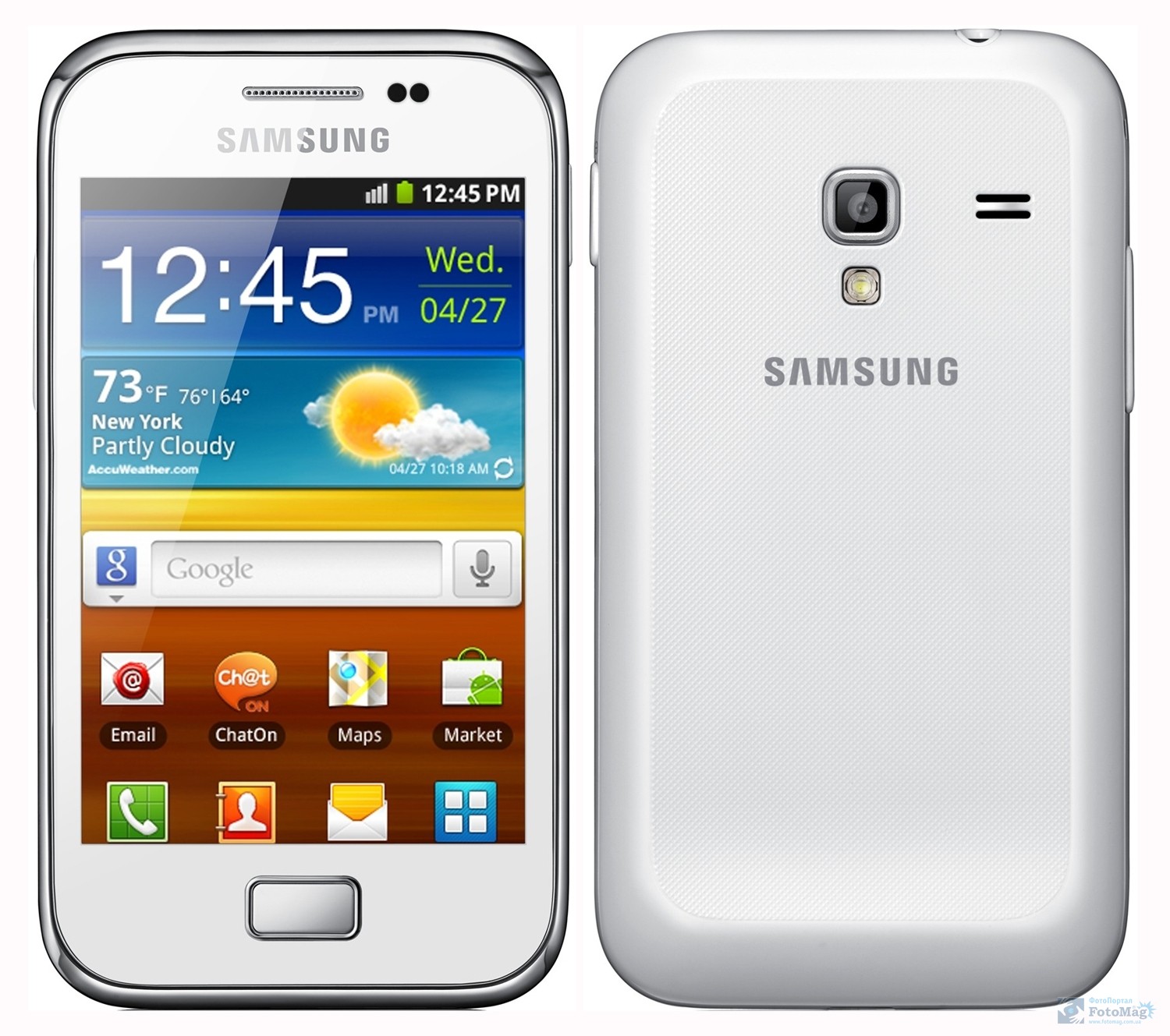 Samsung Galaxy Ace Plus S7500 Resim 2