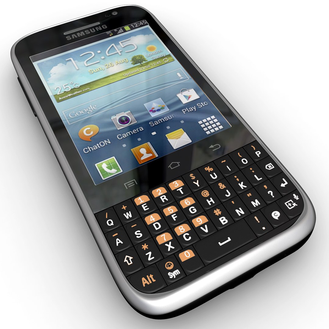 Samsung Galaxy Chat B5330 Resim 5