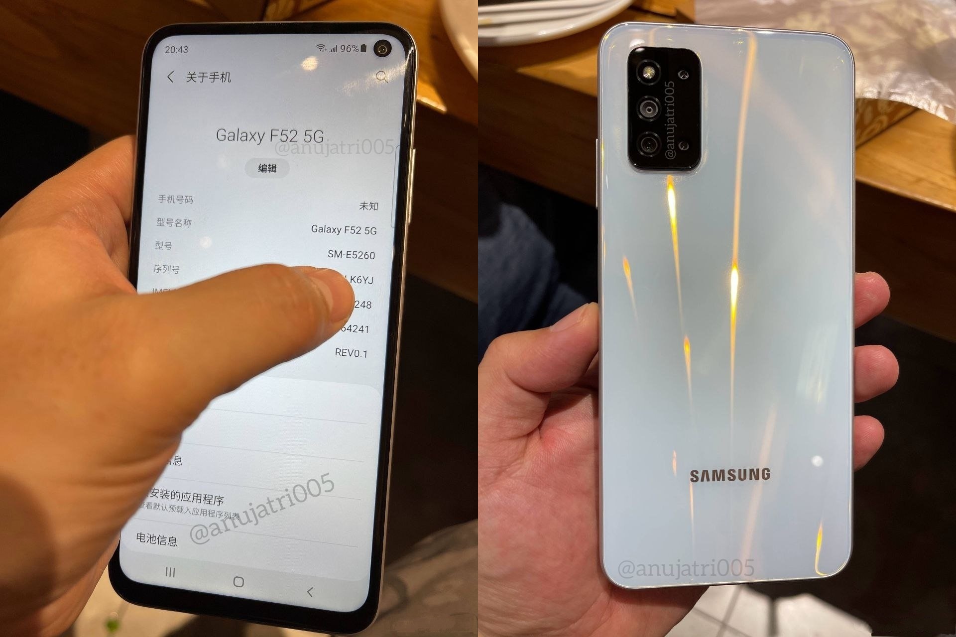Samsung Galaxy F52 5G Resim 2