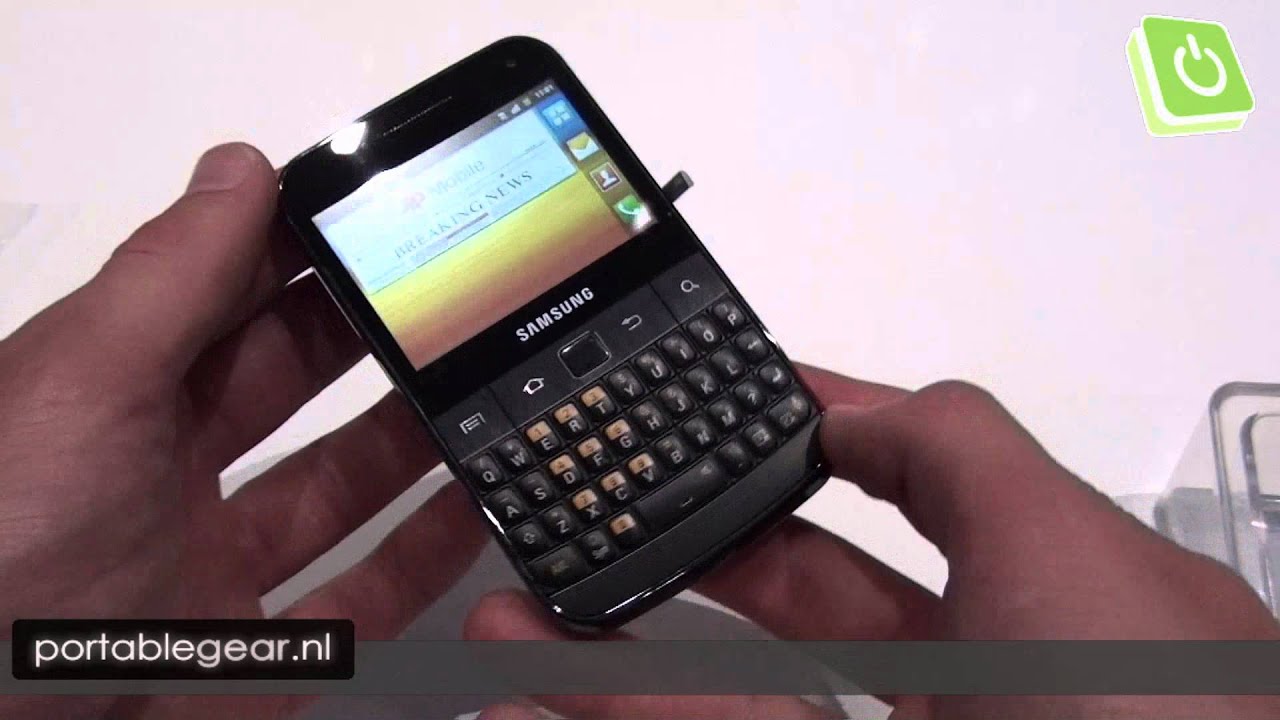Samsung Galaxy M Pro B7800 Resim 2