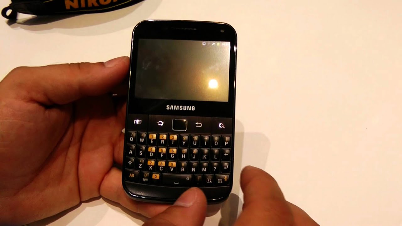 Samsung Galaxy M Pro B7800 Resim 5