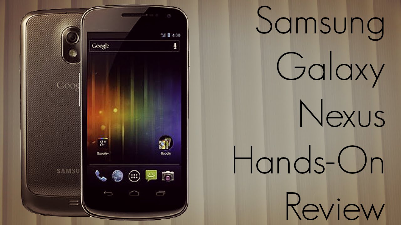 Samsung Galaxy Nexus I9250 Resim 5