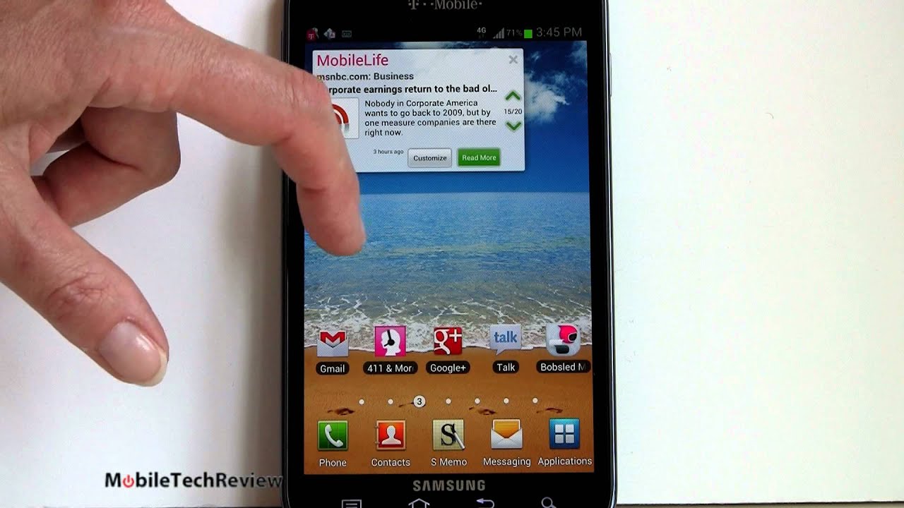 Samsung Galaxy Note T879 Resim 4