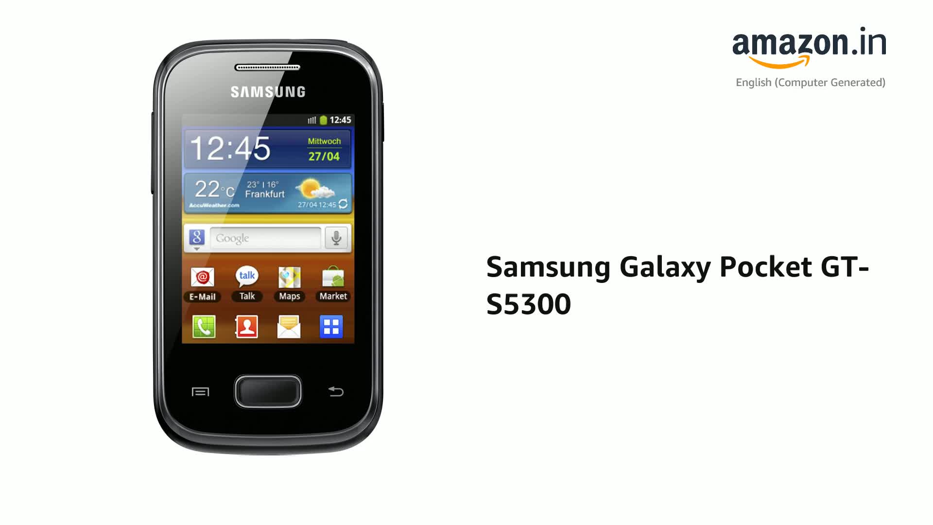 Samsung Galaxy Pocket S5300 Resim 3