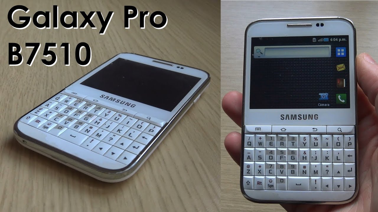 Samsung Galaxy Pro B7510 Resim 2
