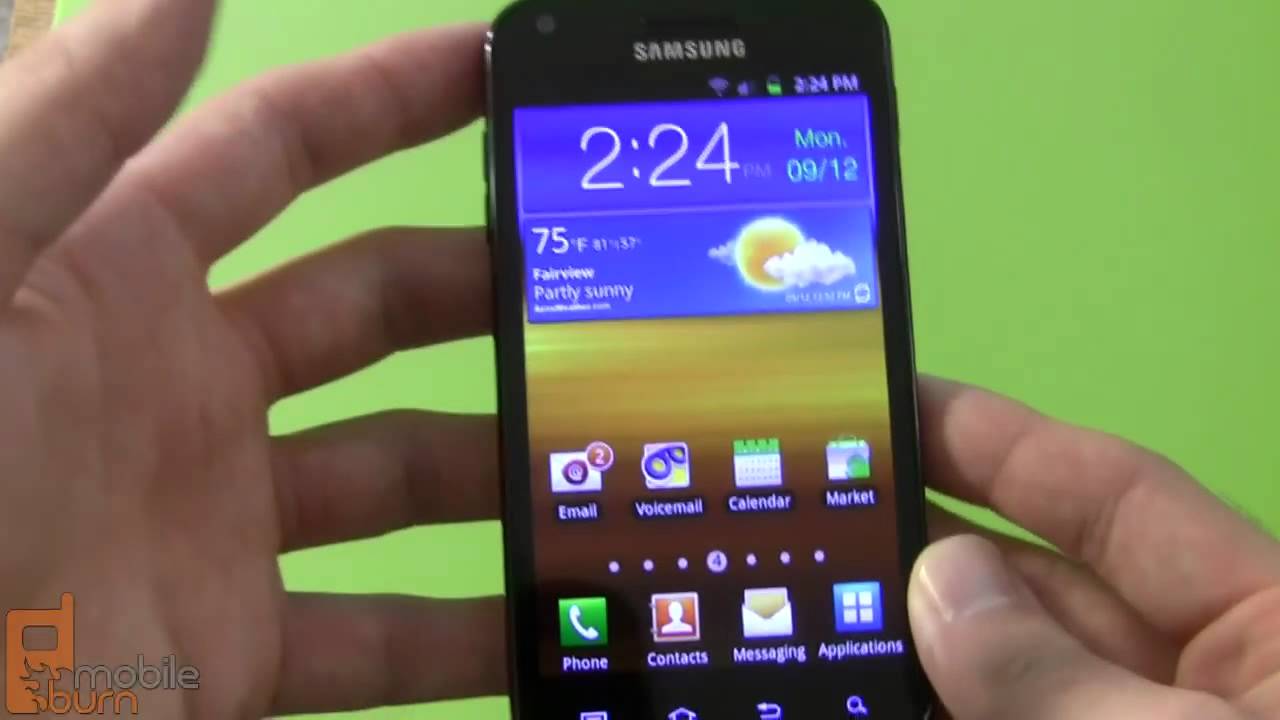 Samsung Galaxy S II Epic 4G Touch Resim 3