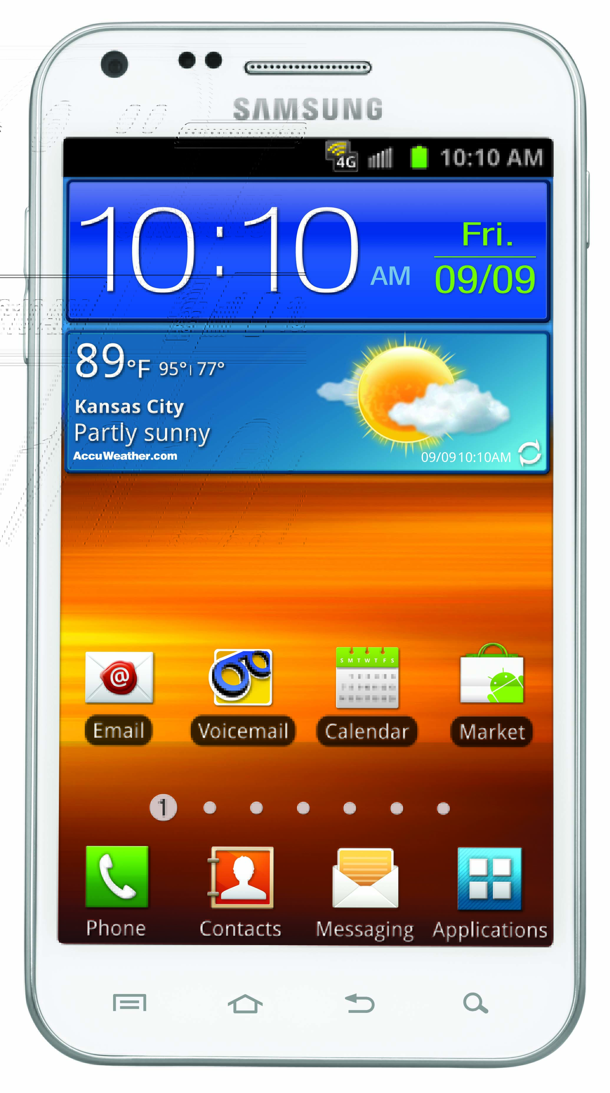 Samsung Galaxy S II X T989D Resim 2