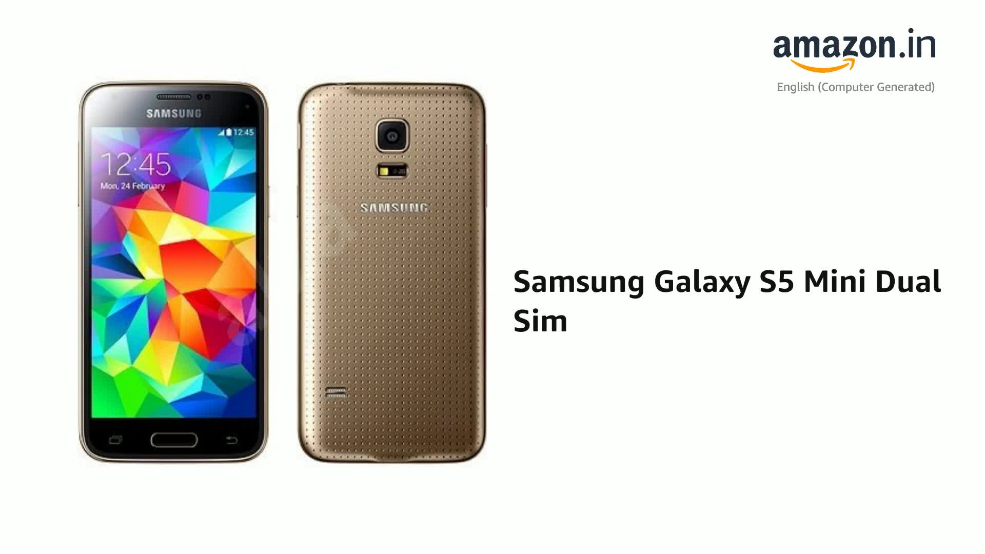 Samsung Galaxy S5 mini Duos Resim 3