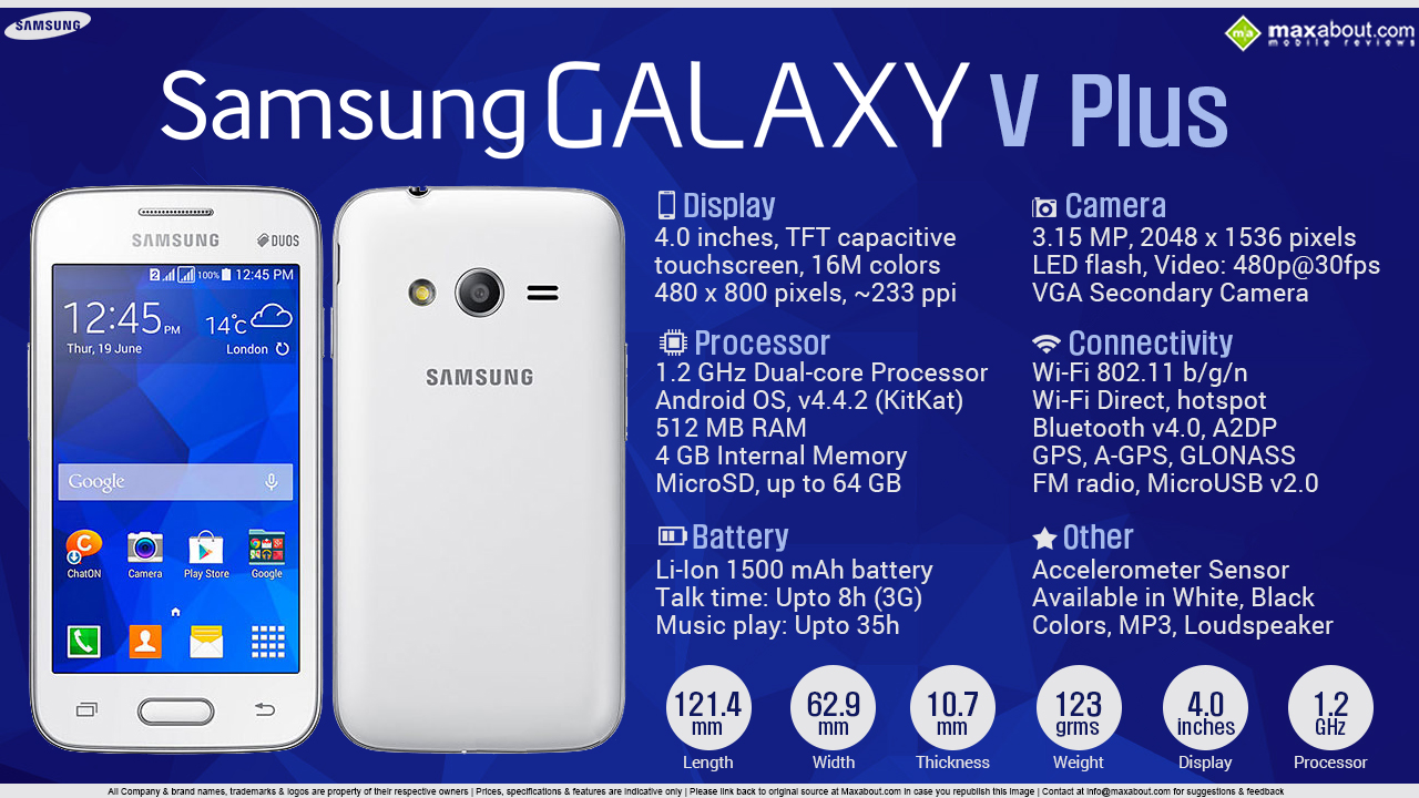 Samsung Galaxy V Plus