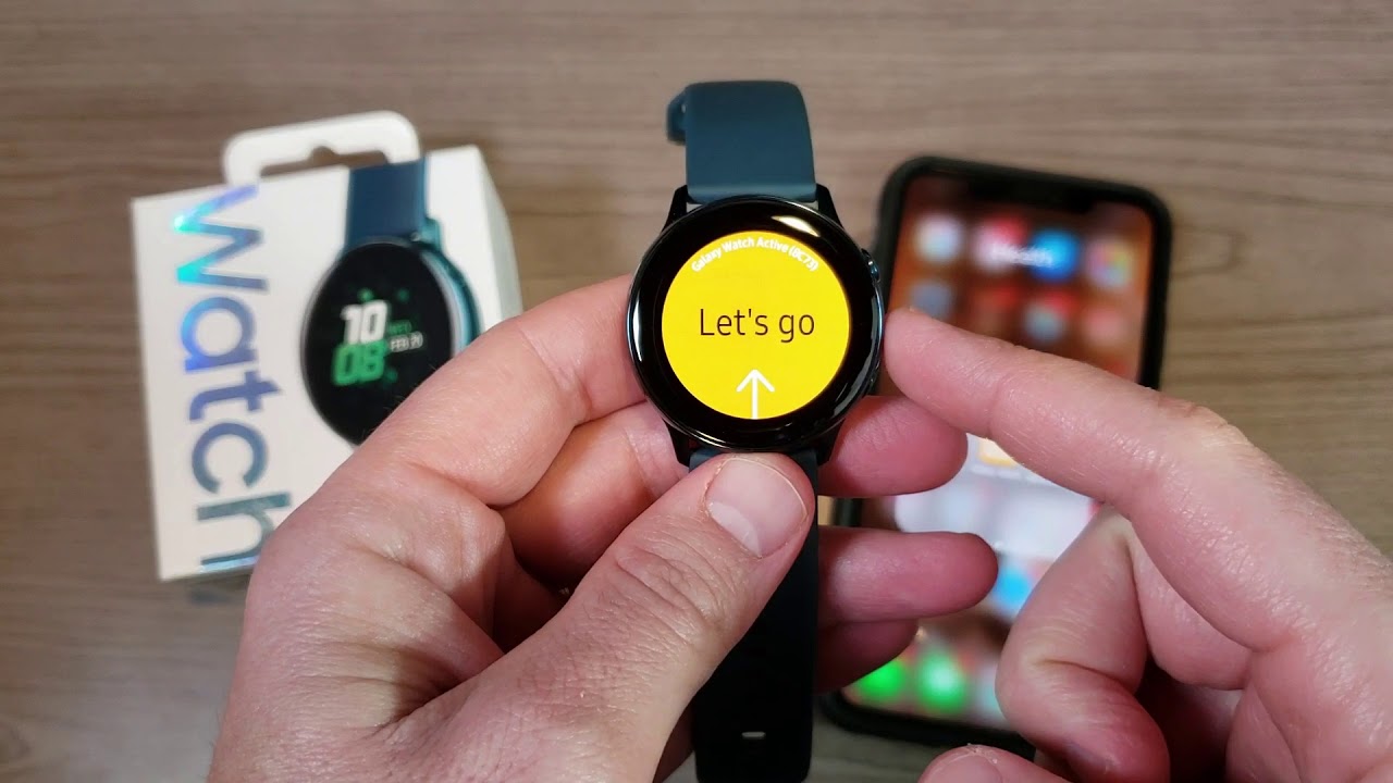 Samsung Galaxy Watch Active Resim 4