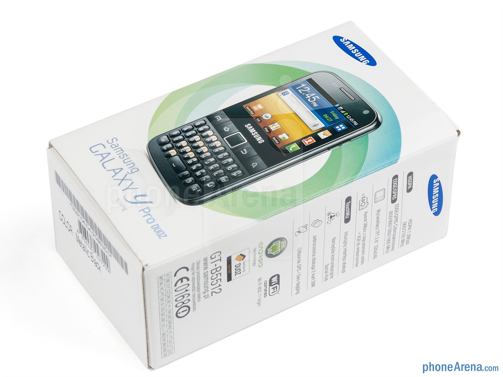 Samsung Galaxy Y Pro Duos B5512 Resim 3