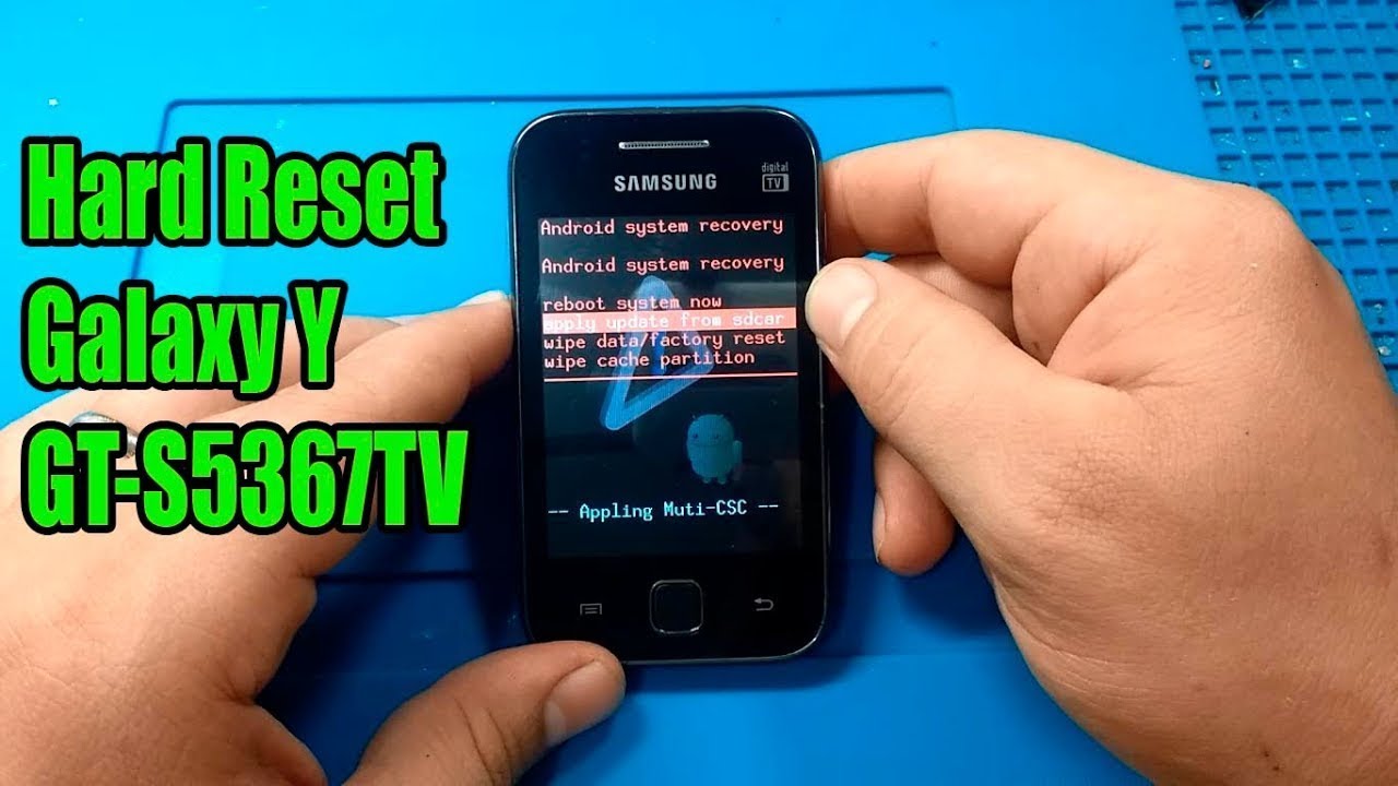 Samsung Galaxy Y TV S5367 Resim 4