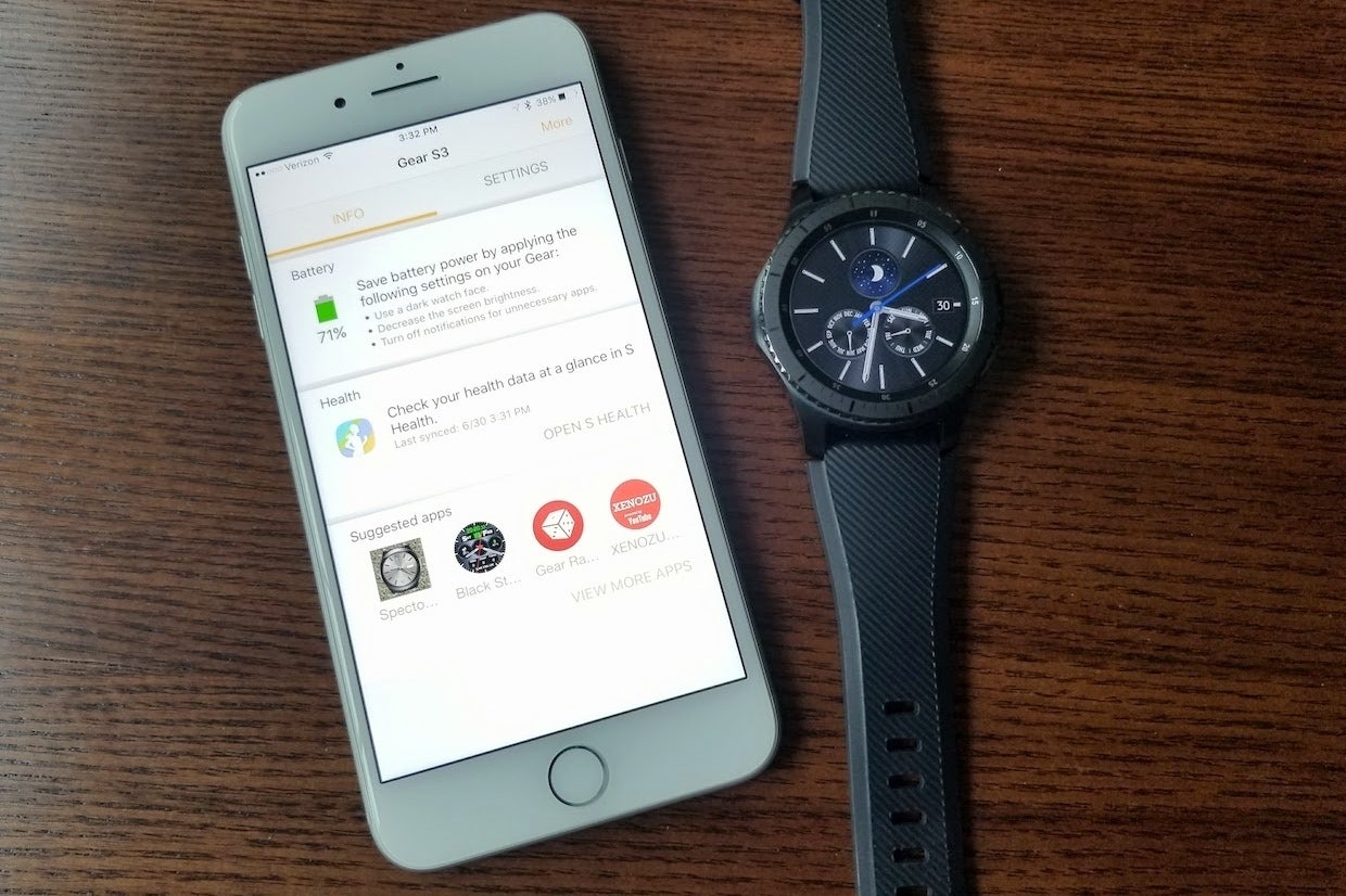 Samsung Gear S3 frontier LTE Resim 4