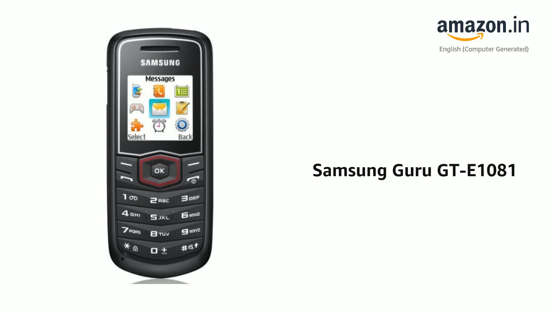 Samsung Guru E1081T Resim 3
