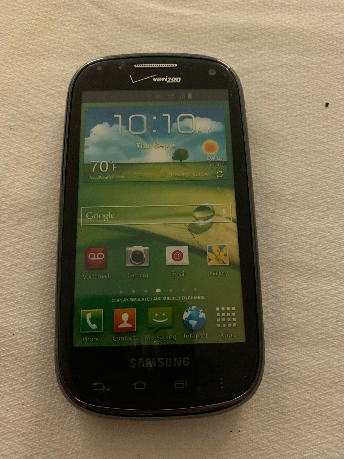 Samsung I405 Stratosphere Resim 2