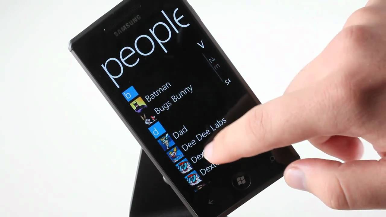 Samsung I8700 Omnia 7 Resim 4