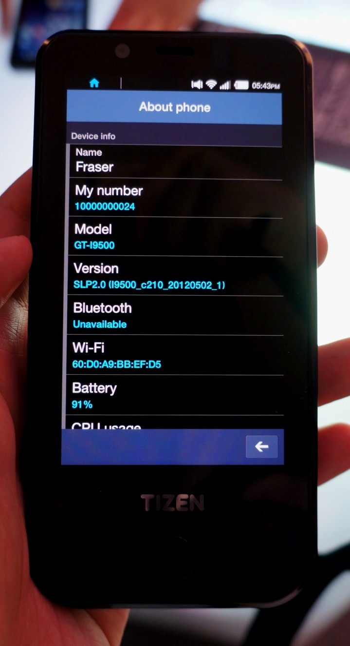 Samsung I9500 Fraser