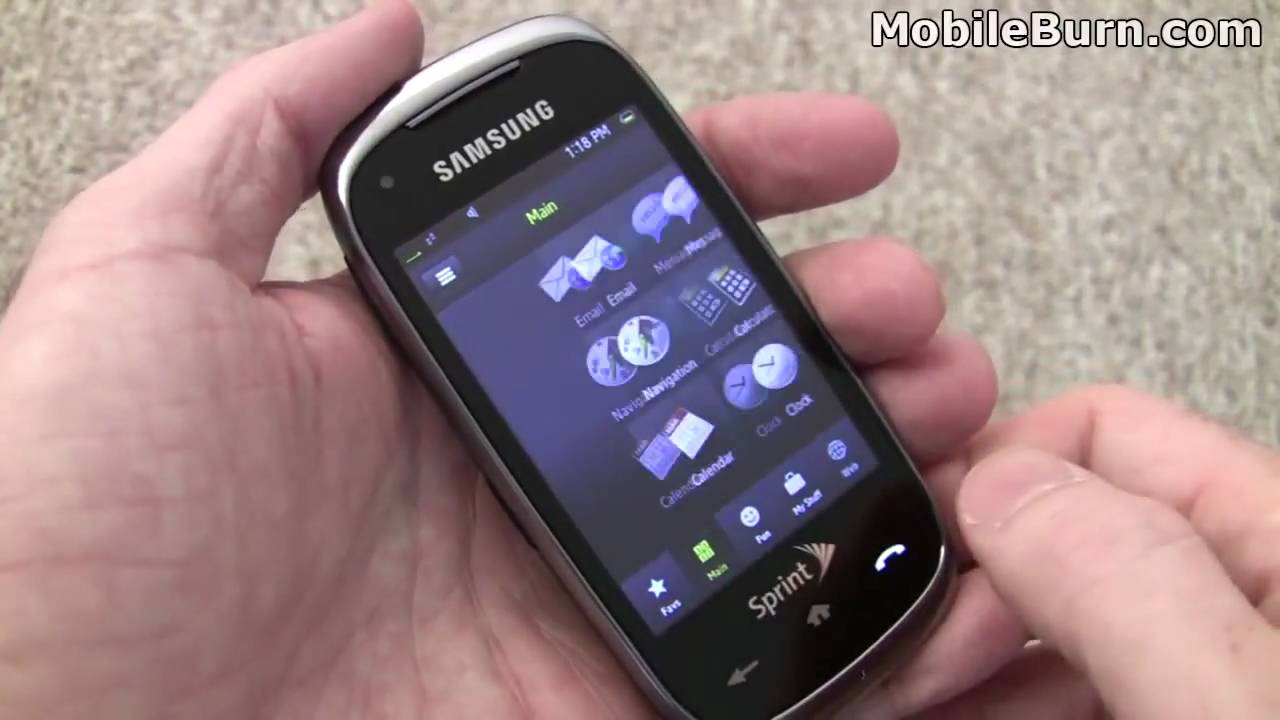 Samsung M850 Instinct HD Resim 2