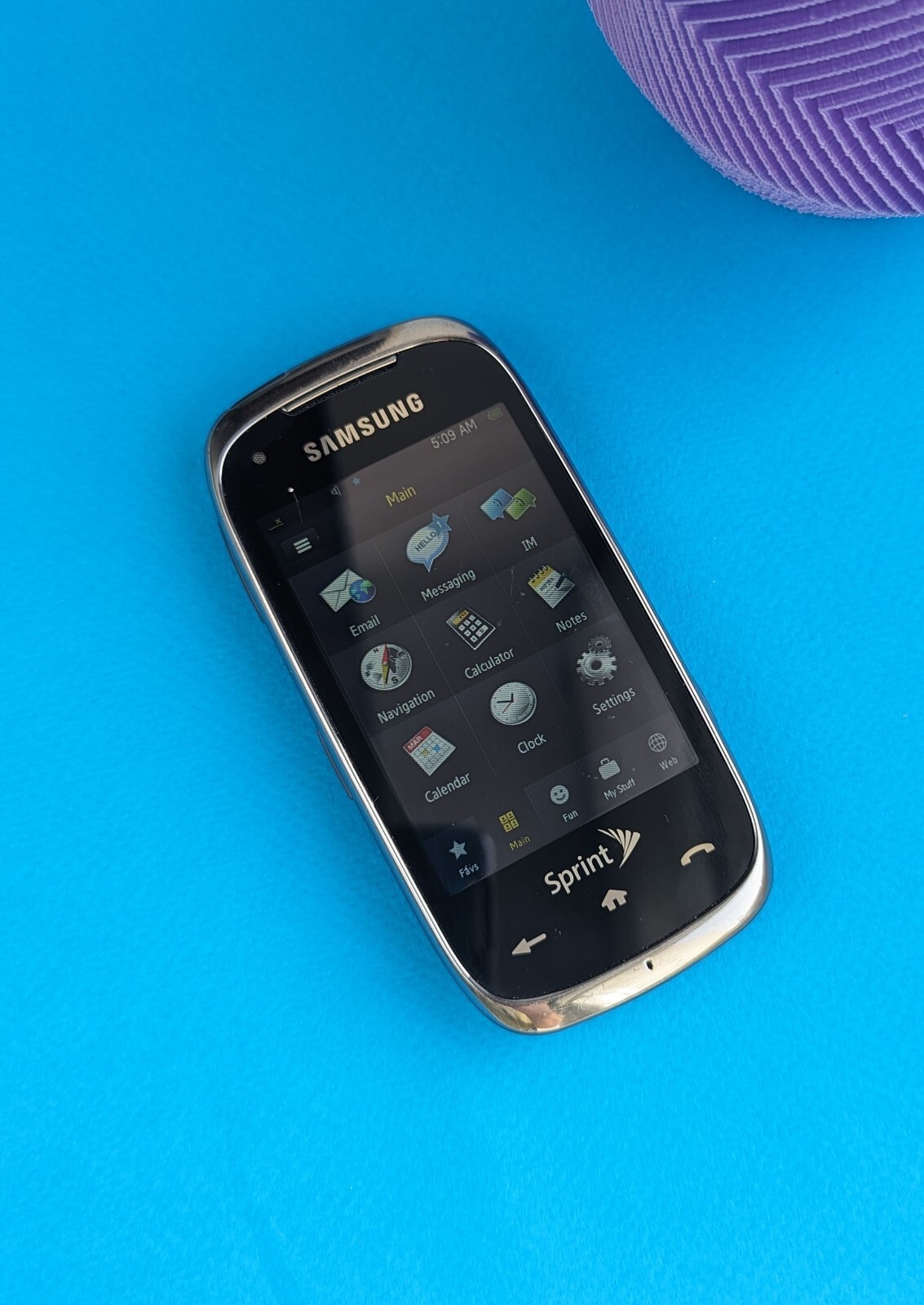 Samsung M850 Instinct HD Resim 4