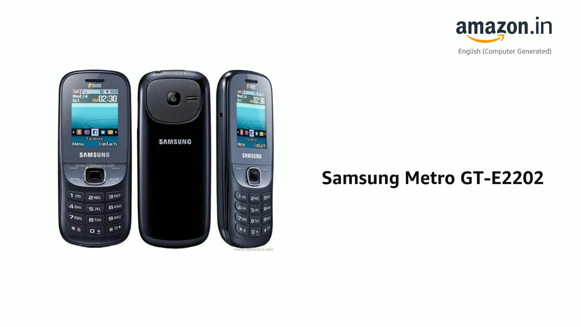Samsung Metro E2202 Resim 3