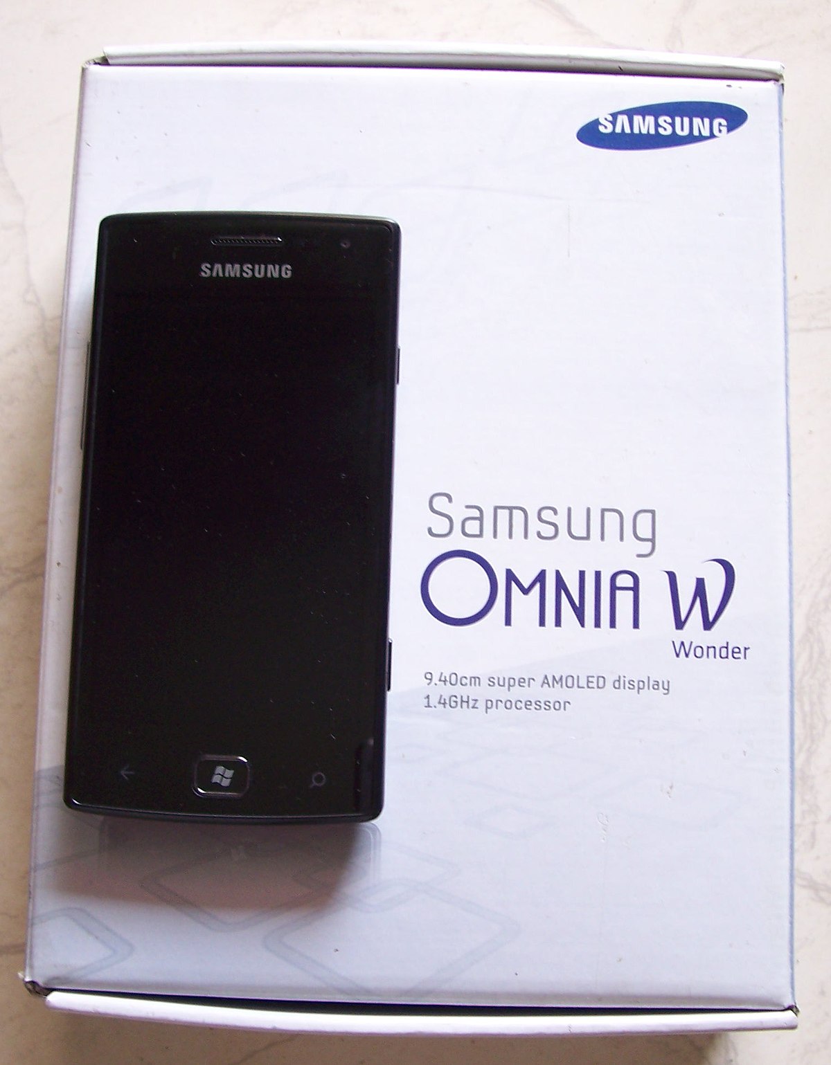 Samsung Omnia W I8350