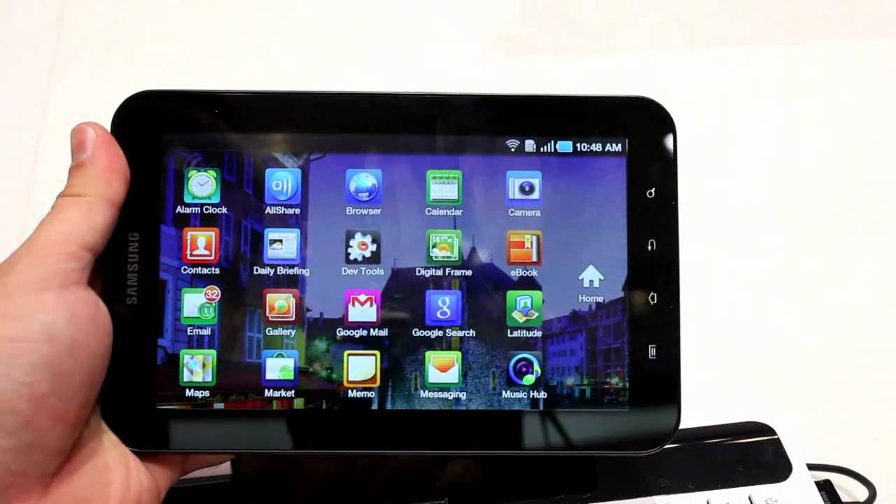 Samsung P1000 Galaxy Tab Resim 1