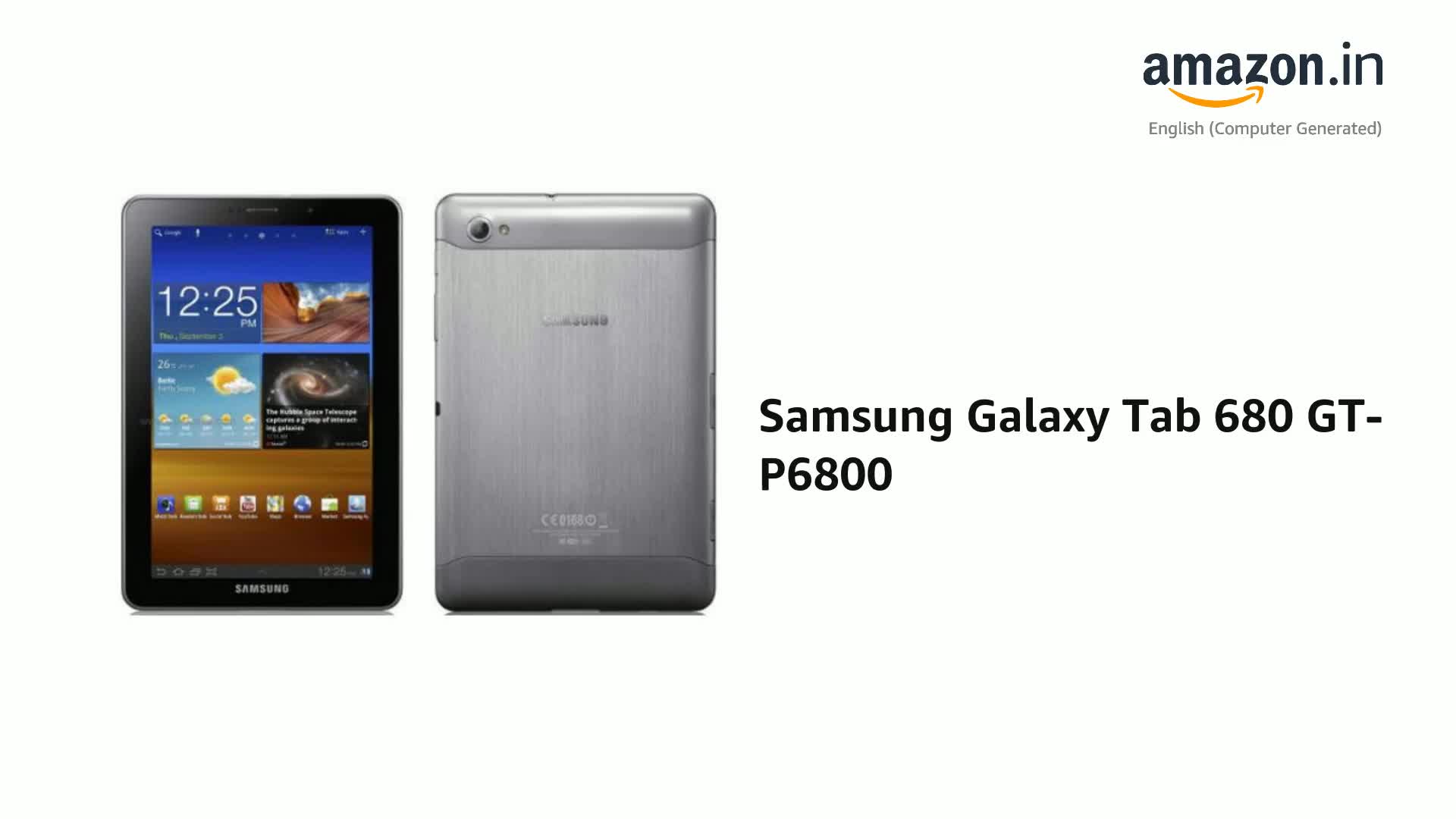 Samsung P6800 Galaxy Tab 7.7 Resim 2