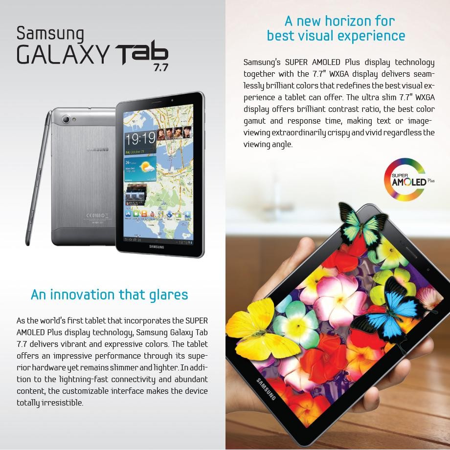 Samsung P6800 Galaxy Tab 7.7 Resim 5