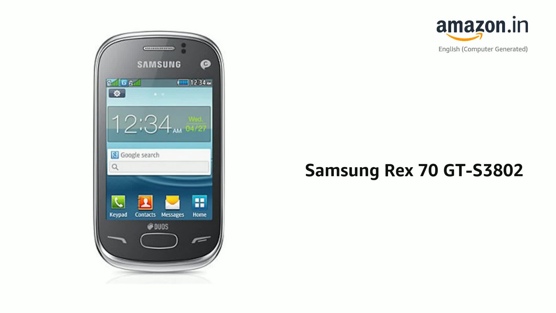 Samsung Rex 70 S3802 Resim 5