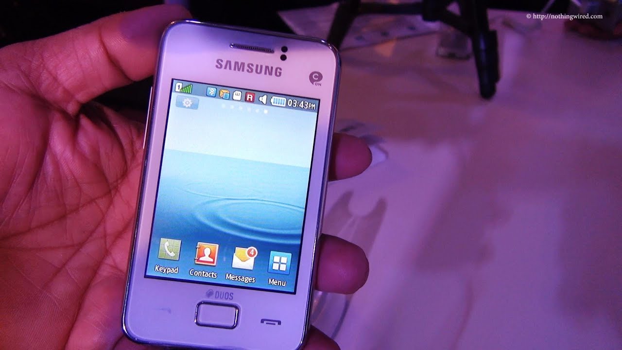 Samsung Rex 80 S5222R Resim 5