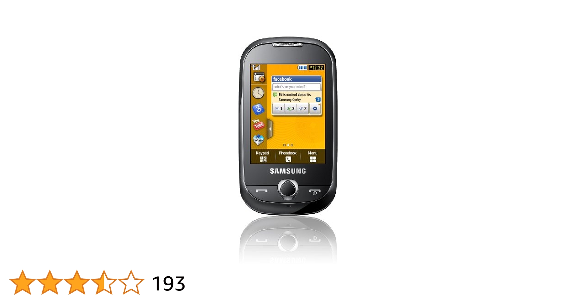 Samsung S3650W Corby Resim 2